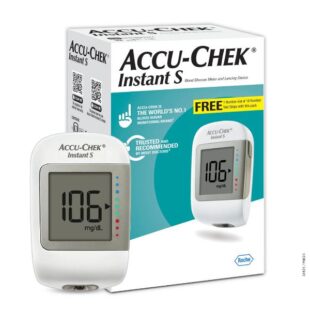 Accu-Chek Instant S Blood Glucose Monitor with Free 10 Test Strips