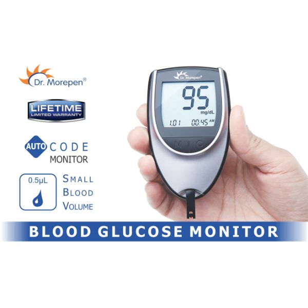 Dr. Morepen GlucoOne Blood Glucose Monitor (BG03) (Meter Only) - Image 3