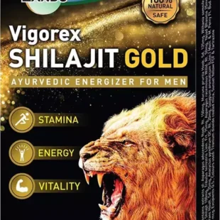 Zandu Vigorex Shilajit Gold | For Stamina | Energy & Vitality | 10+2 Capsules