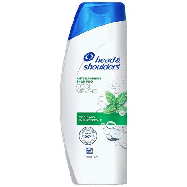 Head & Shoulders Cool Menthol Anti-Dandruff Shampoo | For Hair Care